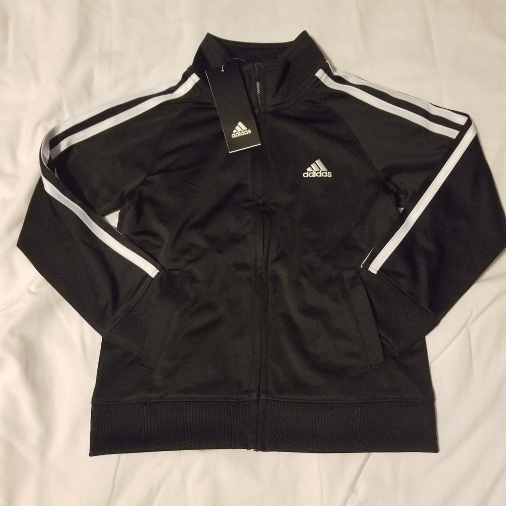 NWT Adidas Tracksuit Size 5 Color Black/White - Picture 5 of 12